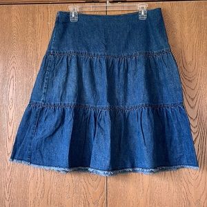COPY - Christopher & Banks Denim Skirt
